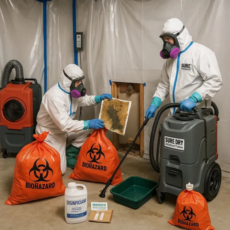 Contaminated Water Handling Protocols process in York, AL